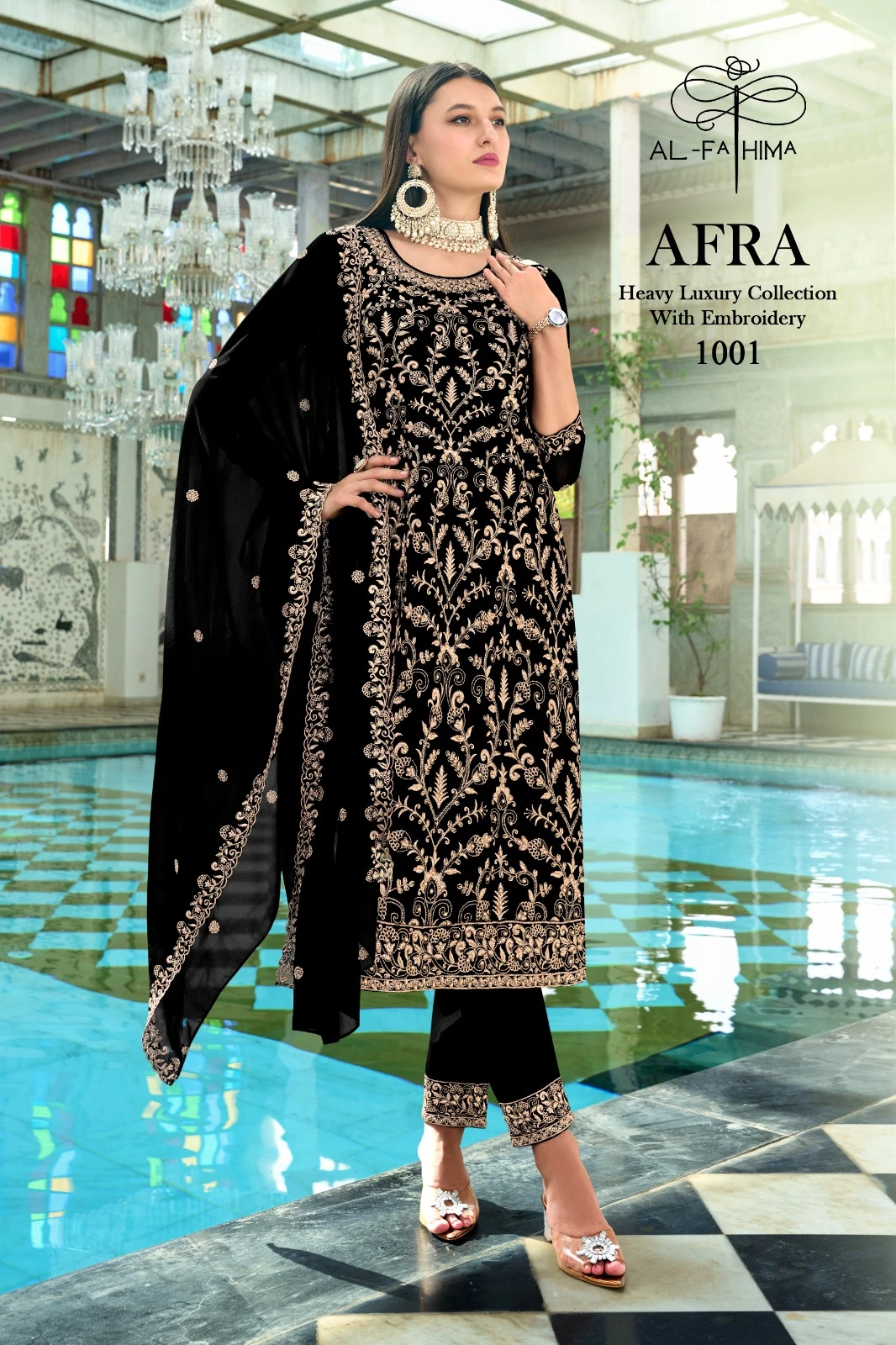 Banwery Al-Fathima Faux Georgette Wholesale Designer Readymade Salwar Suit Catalog — Wholesale Salwar Suits, Banwery wholesale from Surat - Gallery Image 4